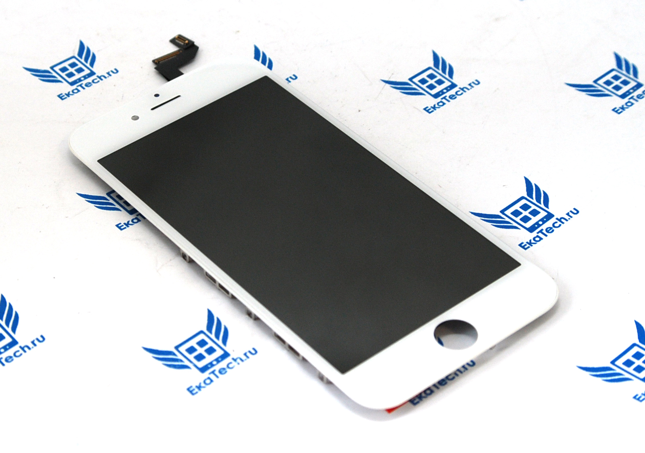 Дисплей в сборе с тачскрином для Apple iPhone 6S (Sharp/LG) белый