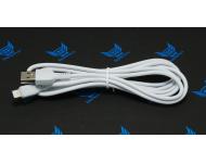 Дата-кабель Hoco X20 Flash / HC68860 / Lightning  2м для Apple iPhone белый фото 1
