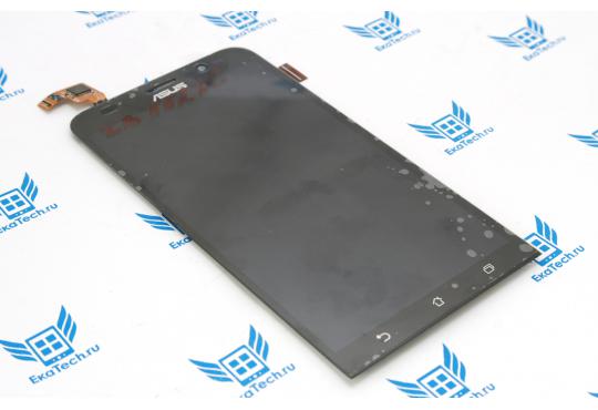 Дисплей в сборе с тачскрином Asus Zenfone Go / ZB552KL / X007D черный фото 1
