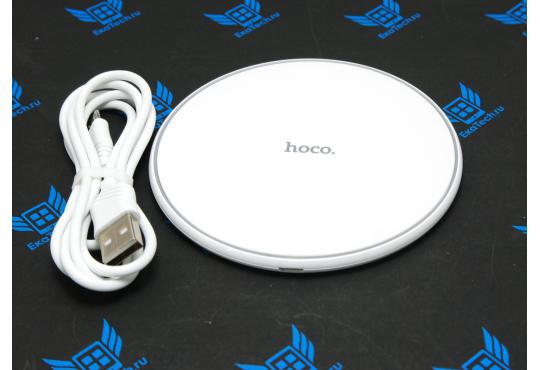 Беспроводное зарядное устройство Hoco CW6 (тонкое) белое фото 1