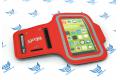 Спортивный чехол на руку ArmBand для Apple iPhone 5 / 5s / 5c / 5se красный фото 2