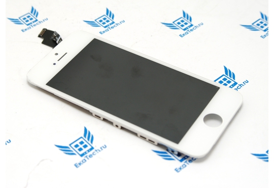 Дисплей в сборе с тачскрином для Apple iPhone 5S / 5SE (LT) белый фото 1