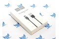Дата-кабель Hoco X23 Skelled Lightning  2м для Apple iPhone 5 / 6 / 7 / 8 / X / Xs / Xr черный фото 3