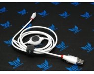 Кабель Baseus USB на Apple 8-pin (Лайтинг) / CALEYE-02 / 2A / 1.2 м белый с индикатором тока и напря фото 1