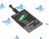 Адаптер беспроводной зарядки (ресивер) Wireless Charger Receiver для Android устройств Micro-USB ver.1B фото 1