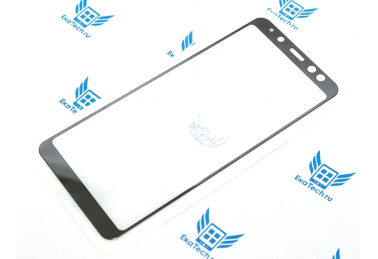 Защитное стекло Pack для Xiaomi Redmi 7 / Note 7 черное фото 1