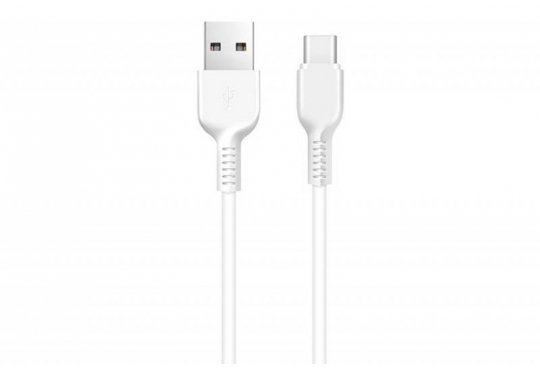 Дата-кабель Hoco X20 Flash / HC68907 USB Type-C 2м, белый фото 1