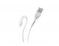 Дата-кабель Hoco X37 Lightning для iPhone 5 / 6 / 7 / 8 / X / Xr / Xs / 11 / 11 Pro, 1м, белый фото 1