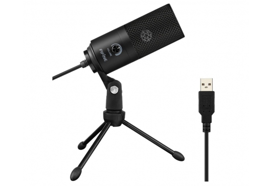 Конденсаторный микрофон FiFine K669 черный фото 1