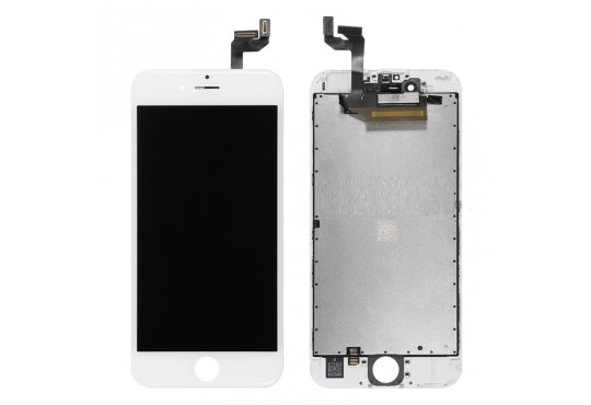 Дисплей в сборе с тачскрином для Apple iPhone 6S Plus (AAA) белый фото 1