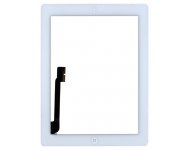 Тачскрин (сенсорное стекло) для iPad 4 / iPad 3 / iPad New с кнопкой Home, белый фото 1