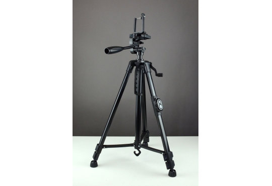 Штатив (тренога) для камеры Tripod 3366, высота 155см (с bluetooth пультом) фото 1