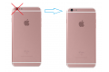 Стекло камеры для Apple iPhone 6 \ 6S (розовое золото) фото 2