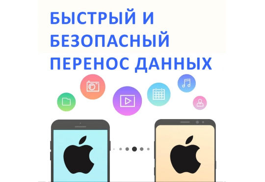 Услуга по переносу данных c Appe iPhone на Apple iPhone (фото, видео, контакты, приложения) фото 1