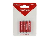 Батарейки алкалайновые Smartbuy AAA / LR03 (упаковка 4 шт.) фото 1