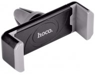 Автомобильный держатель Hoco CPH01, зажимной, на воздуховод, черный фото 1