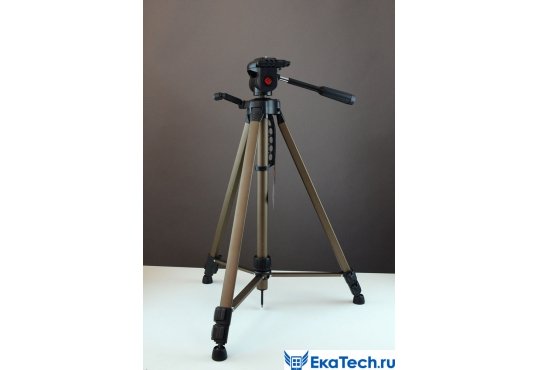 Штатив (тренога) для камеры Era ECS-3550, высота 160см с держателем для смартфона фото 1