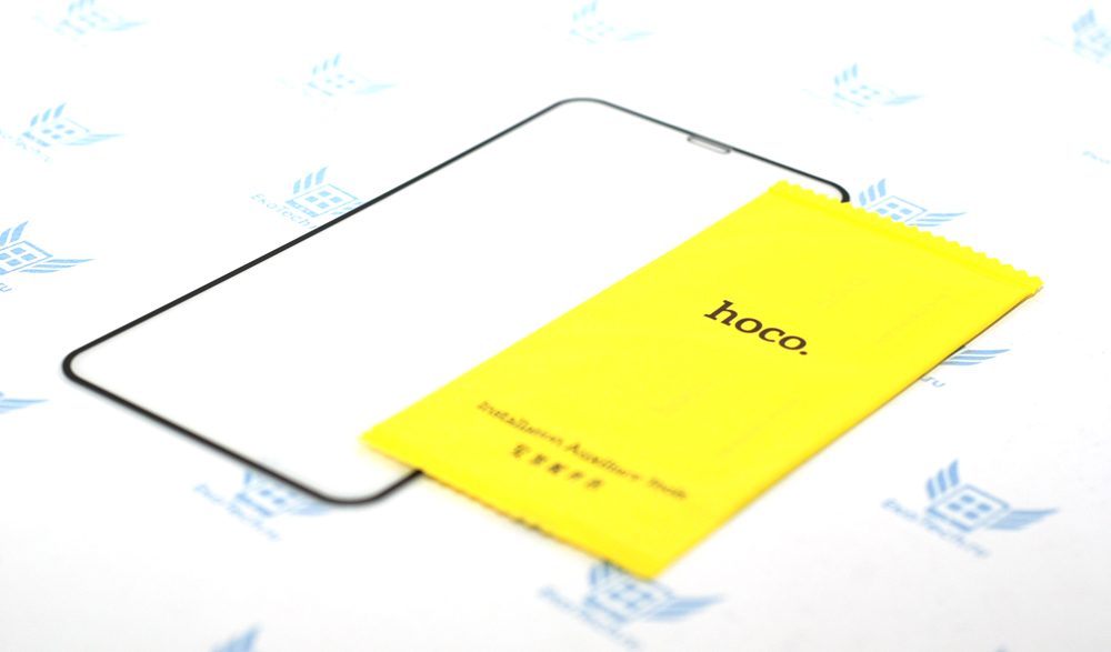 Защитное стекло 3D Hoco G5 для Apple iPhone 11 Pro Max / Xs Max черная рамка