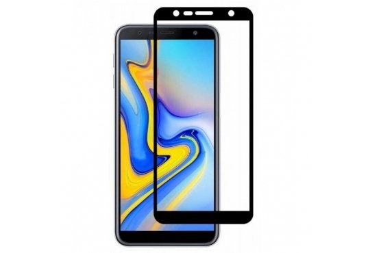 Защитное стекло Pack 3D для Samsung Galaxy J610F / J415F /  J4+ (2018) / J6+ (2018), черное фото 1