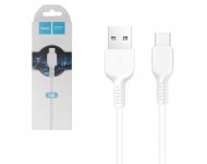 Дата-кабель Hoco X20 Flash USB / Type-C 1м, белый фото 1