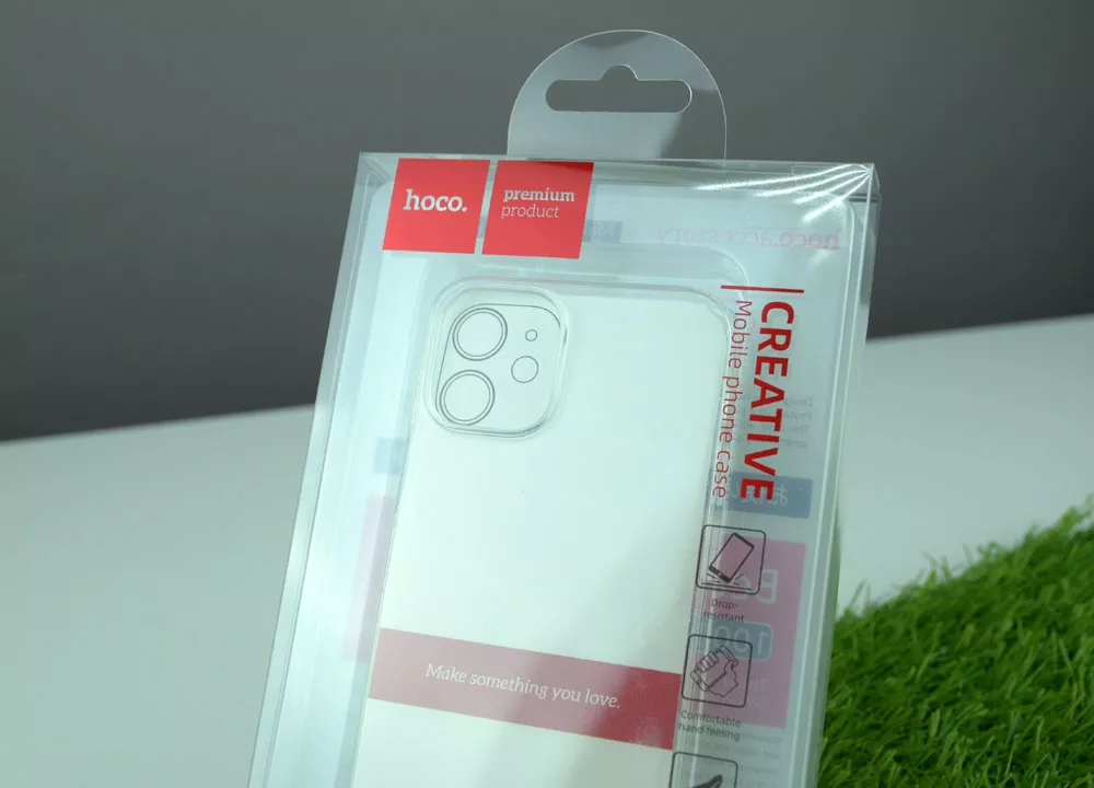 Чехол HOCO для Apple iPhone 12 Mini, тонкий, прозрачный
