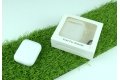 Чехол HelisTags для Apple AirPods \ AirPods 2 , силиконовый, матовый белый фото 3
