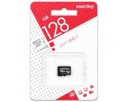 Карта памяти MicroSD (XC), 128GB SmartBuy, Class 10 фото 1