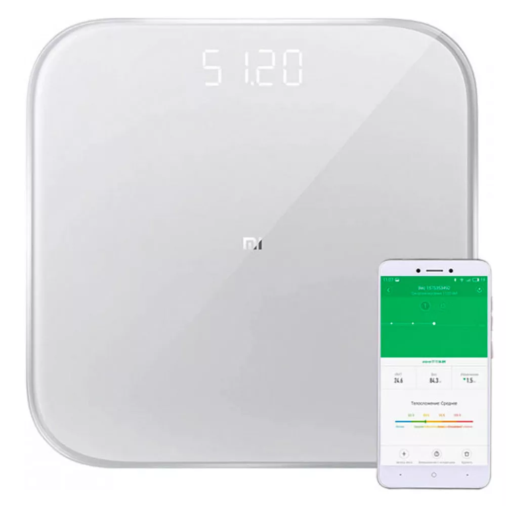 Умные весы Xiaomi Mi Smart Scale 2 (Global) XMTZC04HM, белые