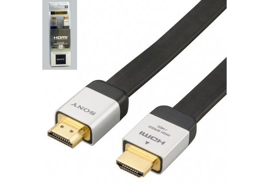 Мультимедийный кабель HDMI кабель Sony, 2 метра, черный фото 1