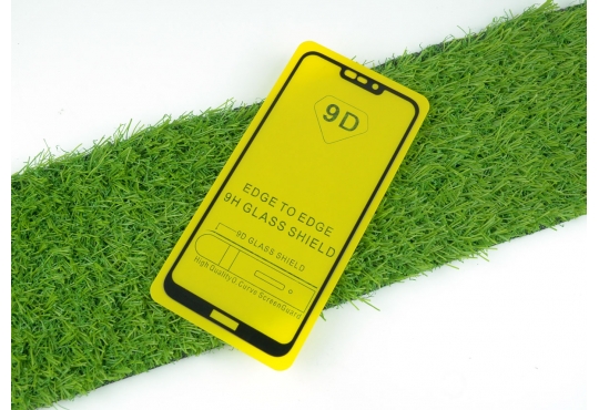 Защитное стекло Pack 3D для Huawei Honor 8C, черное фото 1