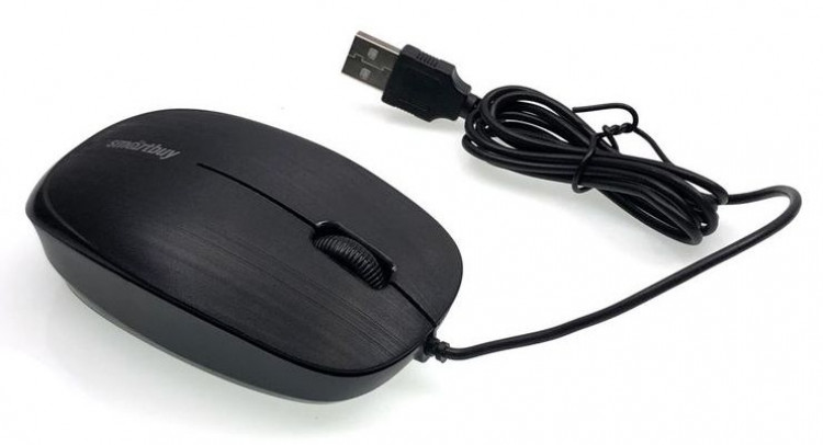 Мышь проводная Smartbuy One 214-K, черная