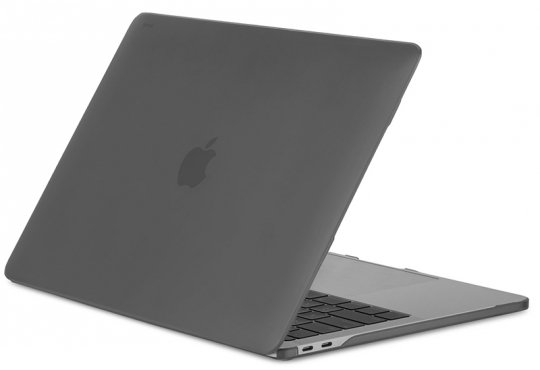 Чехол HelisTags Hardcase для Macbook Pro 15.4 (2016-2018) с Touch Bar A1707, A1990, матовый черный фото 1