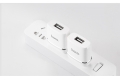 Сетевое зарядное устройство Hoco C11, SingleUSB, 1А, белое фото 3