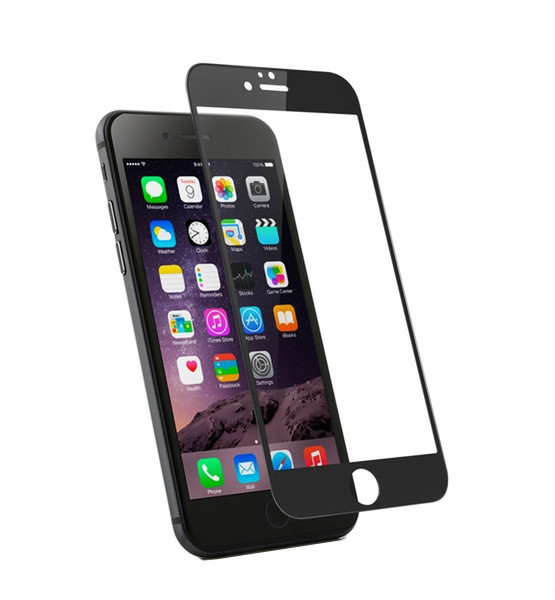 Защитное стекло 3D Horse для Apple iPhone 6S / 6, черное