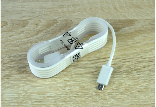 Кабель PosPack MicroUSB, 1м, белый фото 1