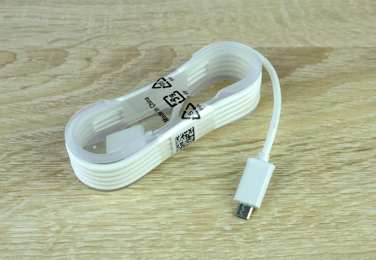 Кабель PosPack USB - MicroUSB 1м, белый