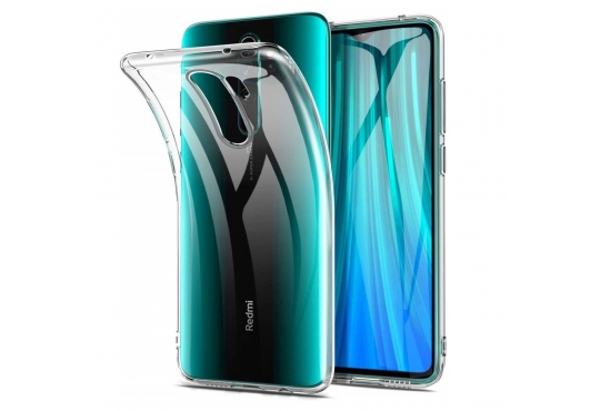 Чехол Pospack силиконовый Xiaomi Redmi Note 8 Pro, прозрачный фото 1