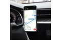 Автомобильный держатель Hoco CA59, магнитный, изогнутый, на панель, серебристый фото 3