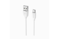 Дата-кабель MicroUSB Borofone BX19, 1м белый фото 1