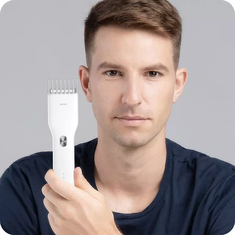 Машинка для стрижки волос Xiaomi Enchen Boost, белая
