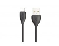 Дата-кабель Borofone BX19, USB-Type-C, 1 метр, черный фото 1