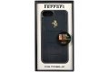 Чехол Ferrari для iPhone 8 Plus / 7 Plus 488 (Gold) Hard, кожа, черный фото 3