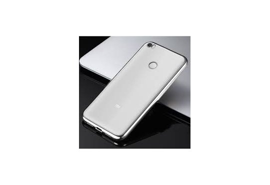 Чехол-накладка Pack силиконовая для Xiaomi Redmi 4X, прозрачная, чёрная рамка фото 1