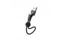 USB дата-кабель Hoco X35 MicroUSB  0.25м, 2.4A, черный фото 1