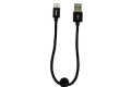 USB дата-кабель Hoco X35 Type-C  0.25м, 2.4A, черный фото 4
