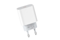 Сетевое зарядное устройство Hoco C76A Plus, QC3.0 20W, белое фото 2