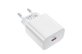 Сетевое зарядное устройство Hoco C76A Plus, QC3.0 20W, белое фото 1