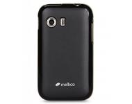 Изображение чехла Samsung Galaxy Y S5360 ( гелевый Melkco Poly Jacket Ver.2 черный ракурс 1)