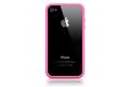 Бампер для Apple Iphone 4/4S MC669ZM/B розовый фото 3