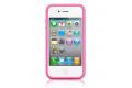 Бампер для Apple Iphone 4/4S MC669ZM/B розовый фото 6